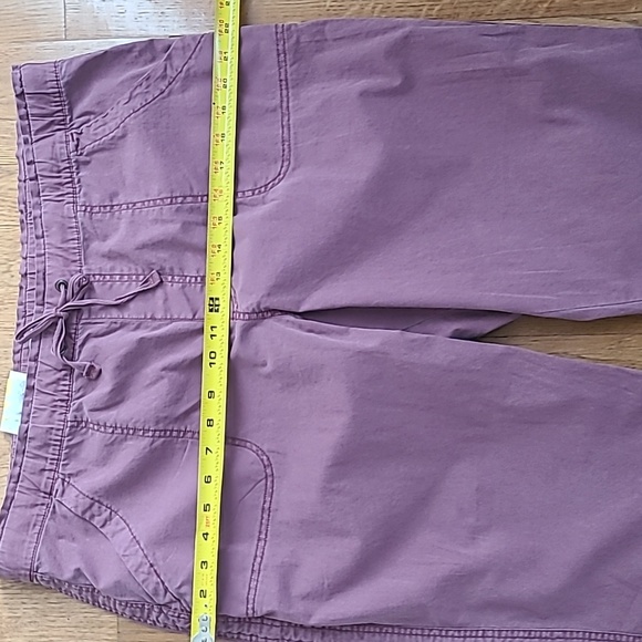 SONOMA BRAND WOMENS PLUS SIZE MAUVE CAPRIS SIZE 0X - Picture 11 of 15